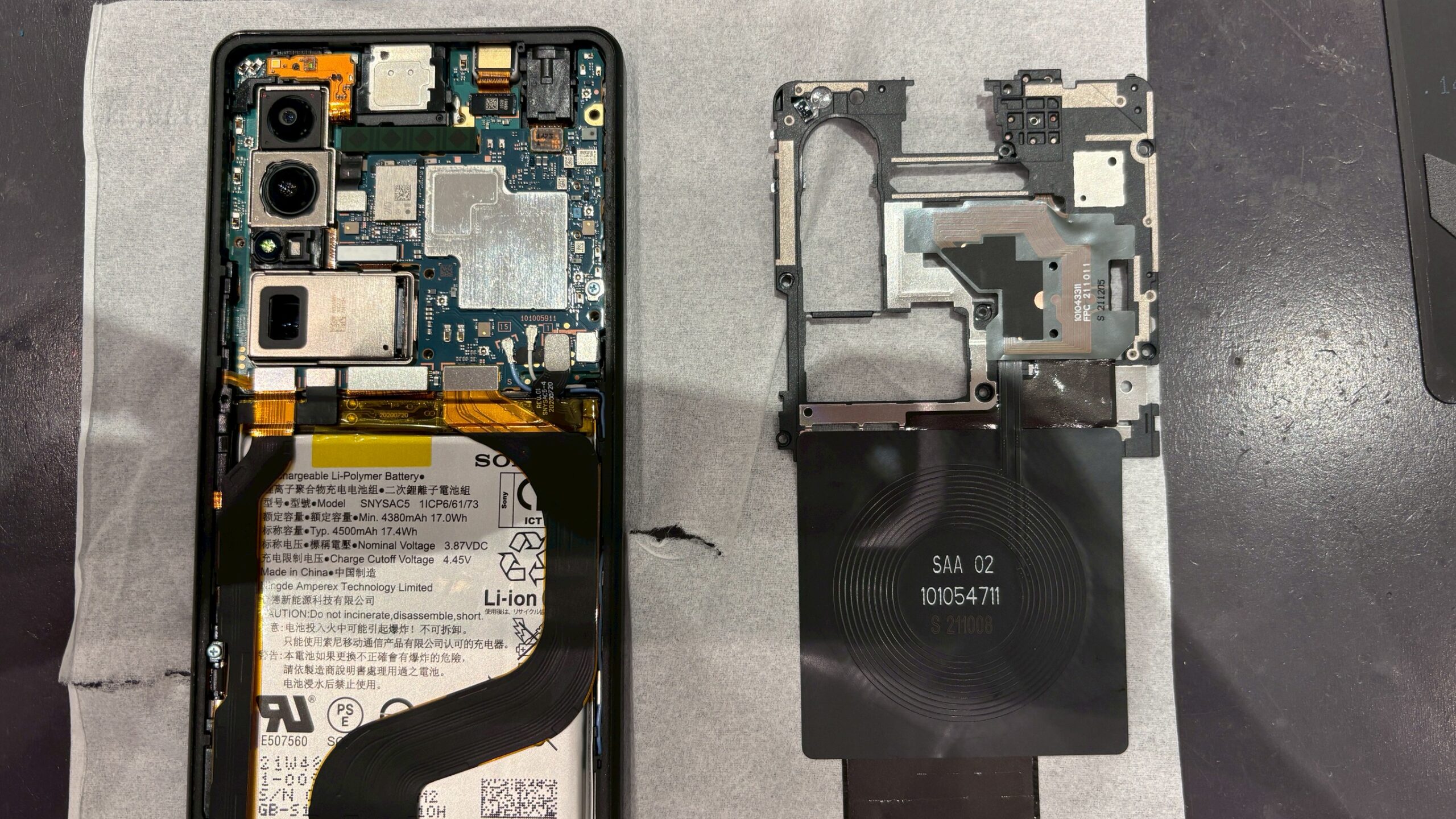 Xperia1Ⅲ　ドックコネクタ修理
