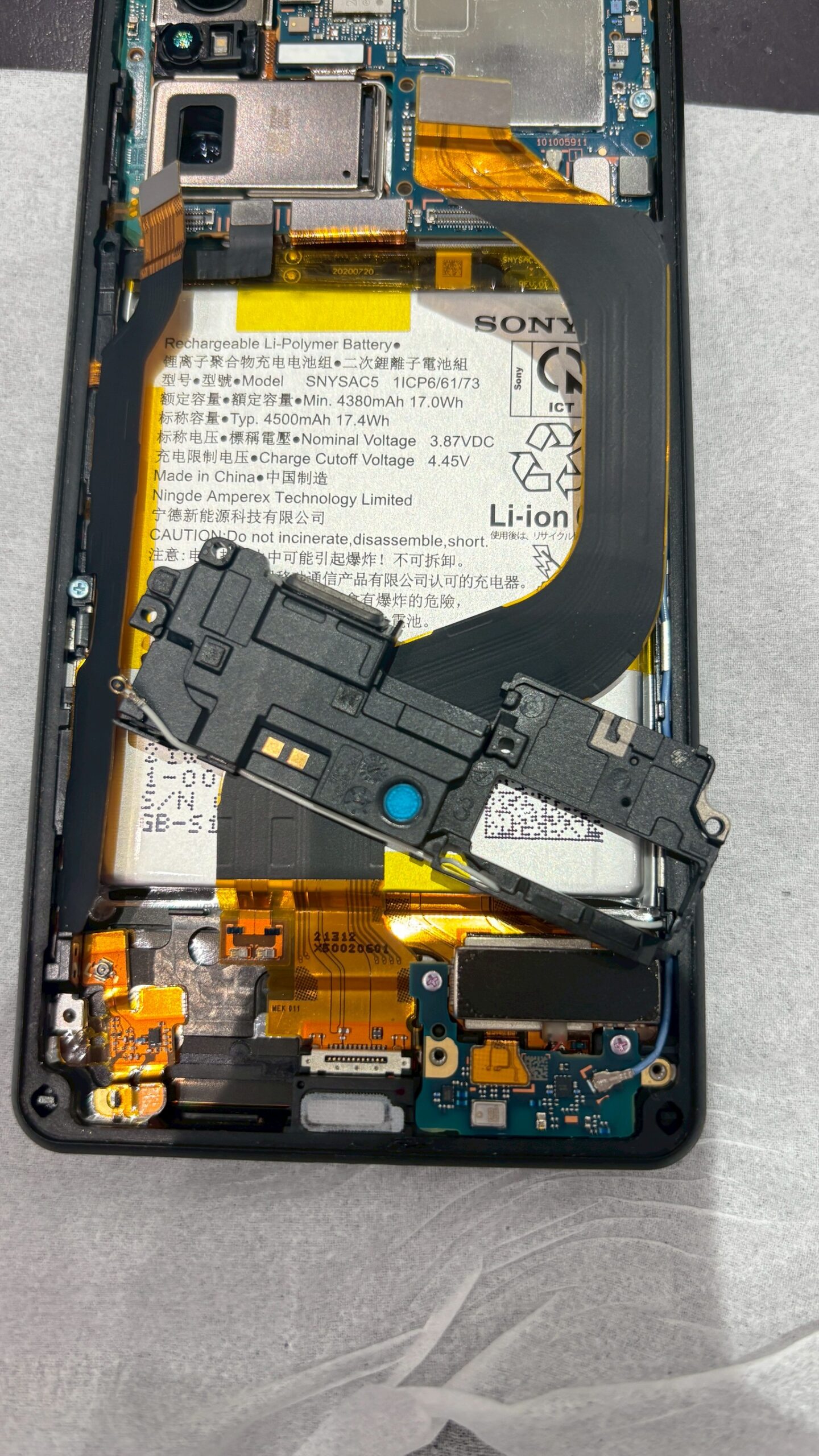 Xperia1Ⅲ　ドックコネクタ修理
